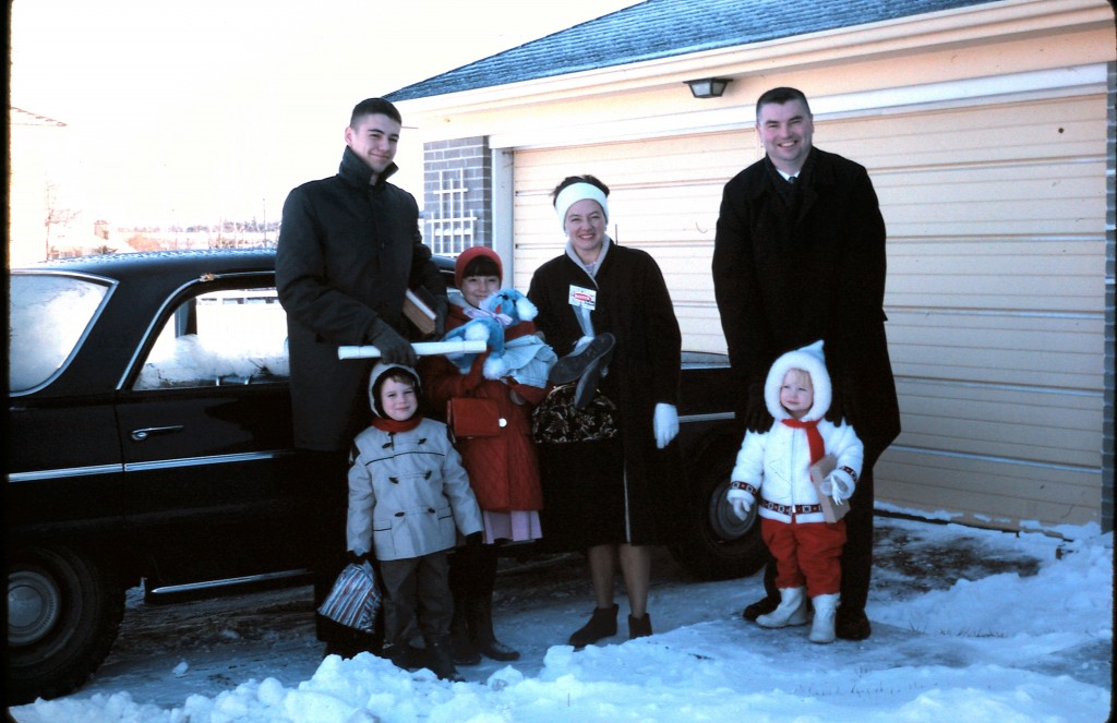 The Kaiser family: parents Larry and Shirlee and their four children.