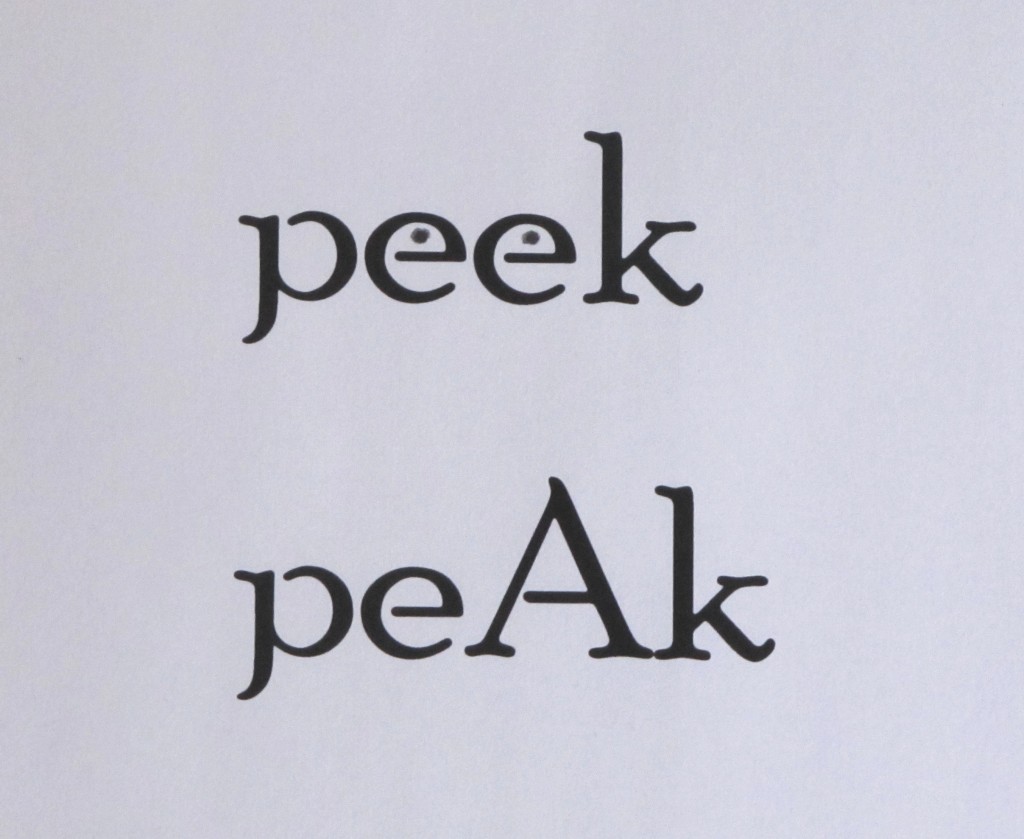 Peek vs. peak
